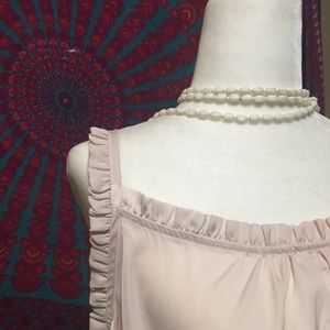 Silky soft cream top.